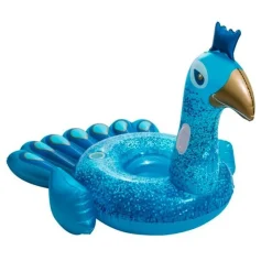 Hinchable pavo real Bestway con asas 198 x 164 cm