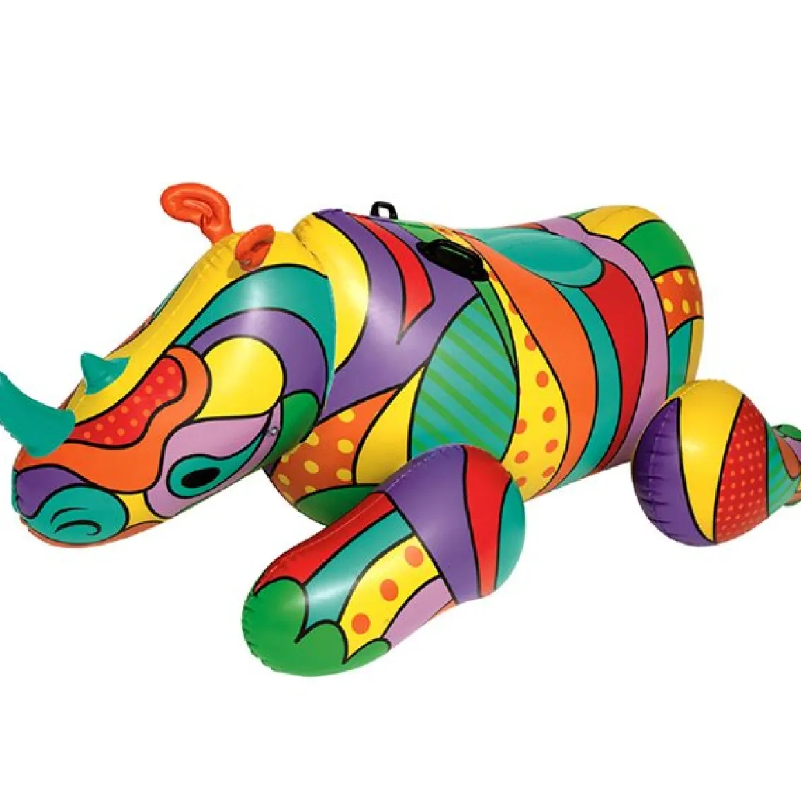 Hinchable Rinoceronte multicolor