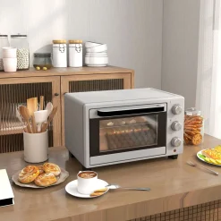 Horno de sobremesa Alec Homcom 1400W 21L 3 modos + temporizador 46 cm
