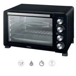 Horno de sobremesa Infiniton HSM-30N45 2000W 45L 4 funciones con accesorios negro