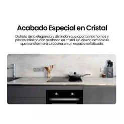 Horno Infiniton 4L70BK 3000W 70L 5 programas A negro 59,5 cm
