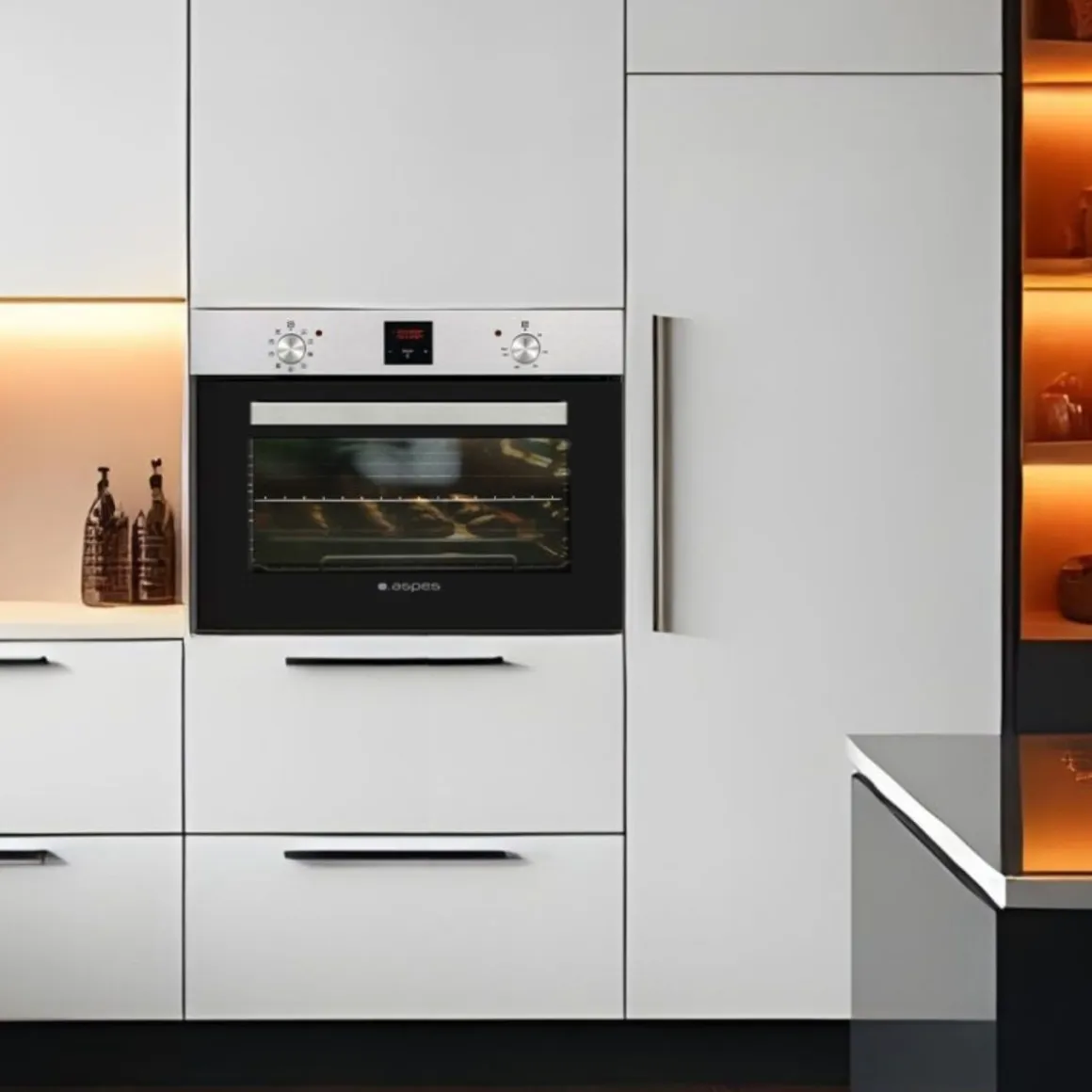 Horno multifunción Aspes AHM9500DX 2600W 50L 9 programas A inox 60 cm