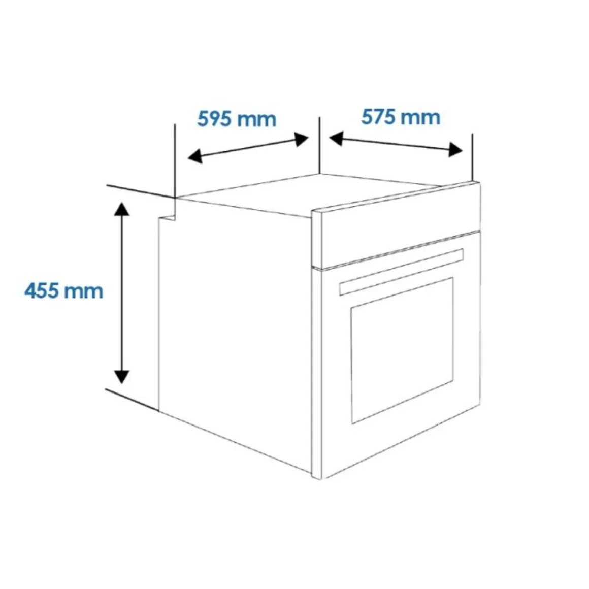 Horno multifunción Aspes AHM9500DX 2600W 50L 9 programas A inox 60 cm
