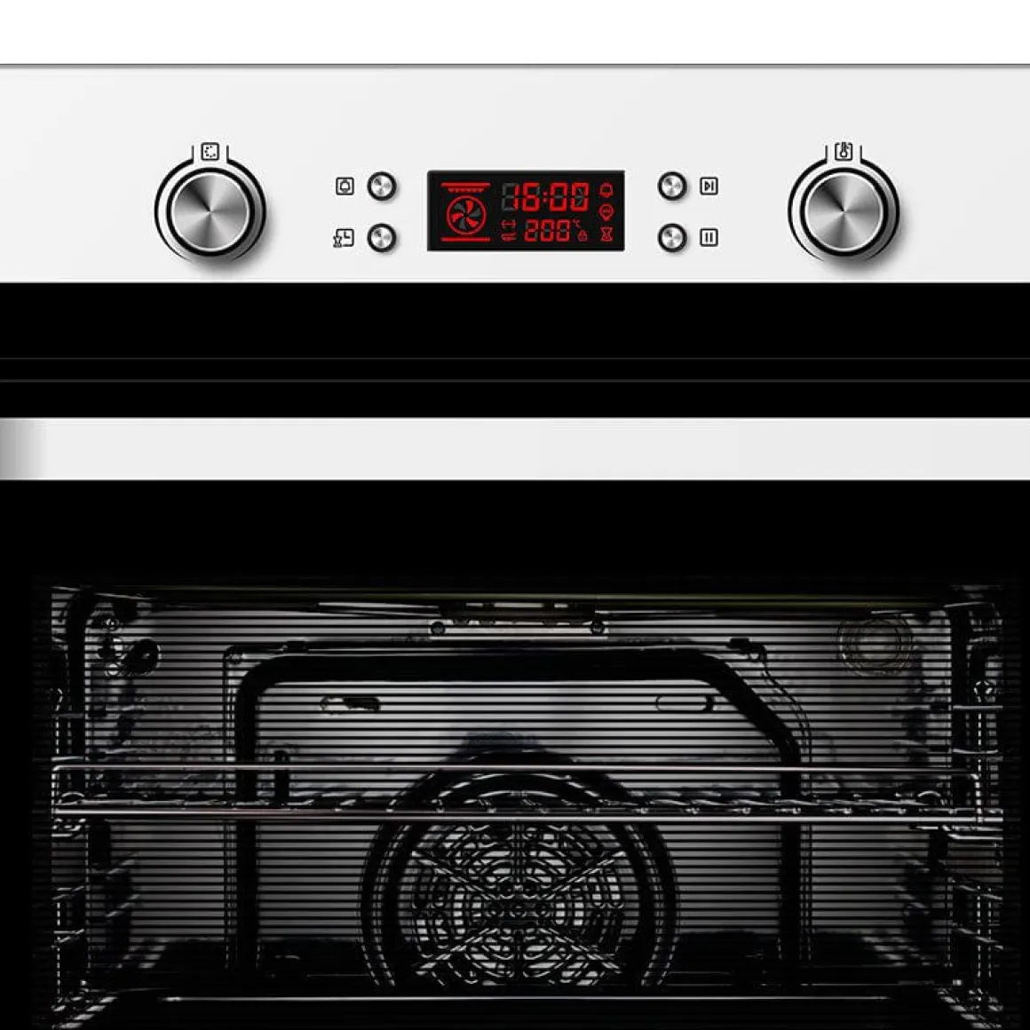 Horno multifunción Infiniton 70WH19 70L 3000W 9 funciones blanco 59,5 cm