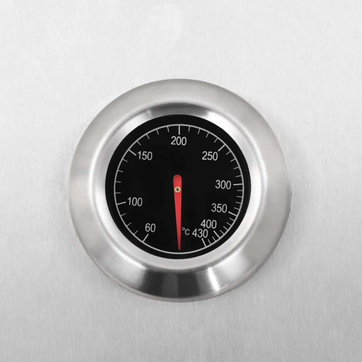 Horno para pizzas para barbacoa con piedra de cerámica inox 15,5x35x49 cm