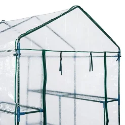 Invernadero Outsunny 3 pisos transparente 195x143x143 cm