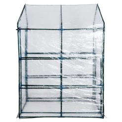 Invernadero Outsunny 3 pisos transparente 195x143x143 cm