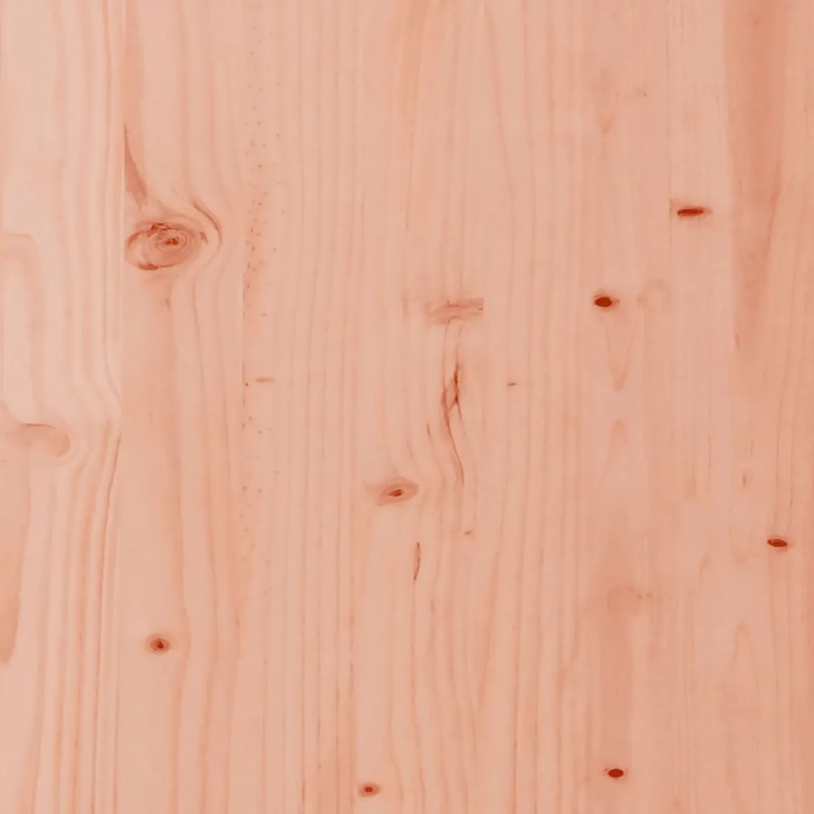 Jardinera Dienna madera maciza 50x180x50 cm