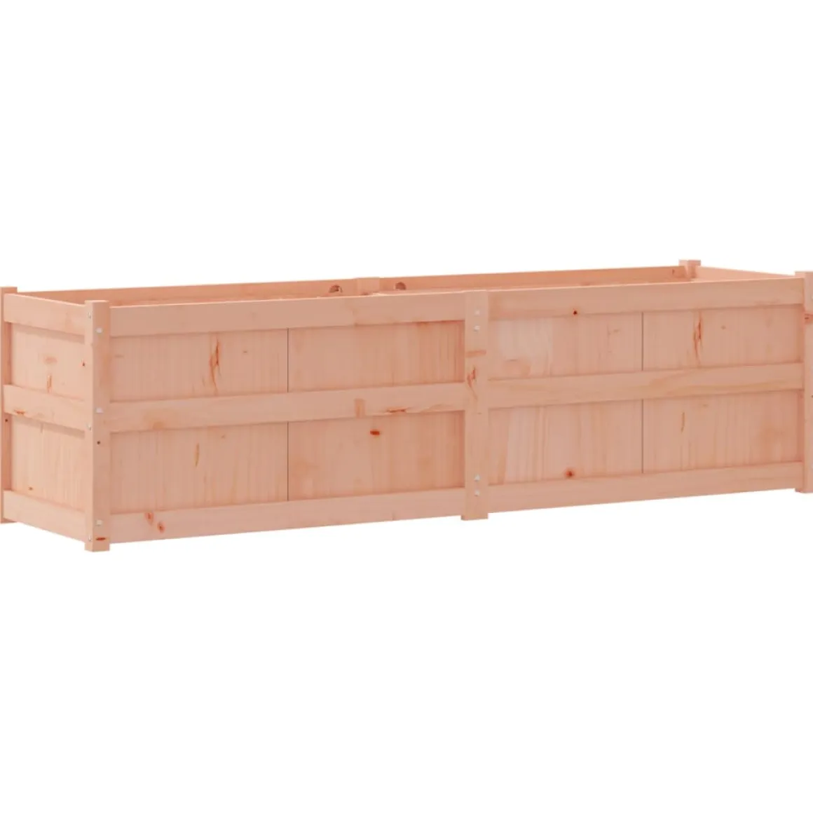 Jardinera Dienna madera maciza 50x180x50 cm