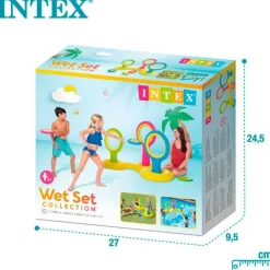 Juego hinchable Intex discos voladores +3A multicolor 104x178x102 cm