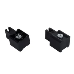 Kit de herrajes para puerta corredera Homcom marrón 3,06x200x3,05 cm
