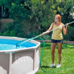 Kit de limpieza de piscinas Intex 3 accesorios azul