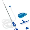 Kit de manteniemiento para piscina Deluxe Intex con mango telescópico