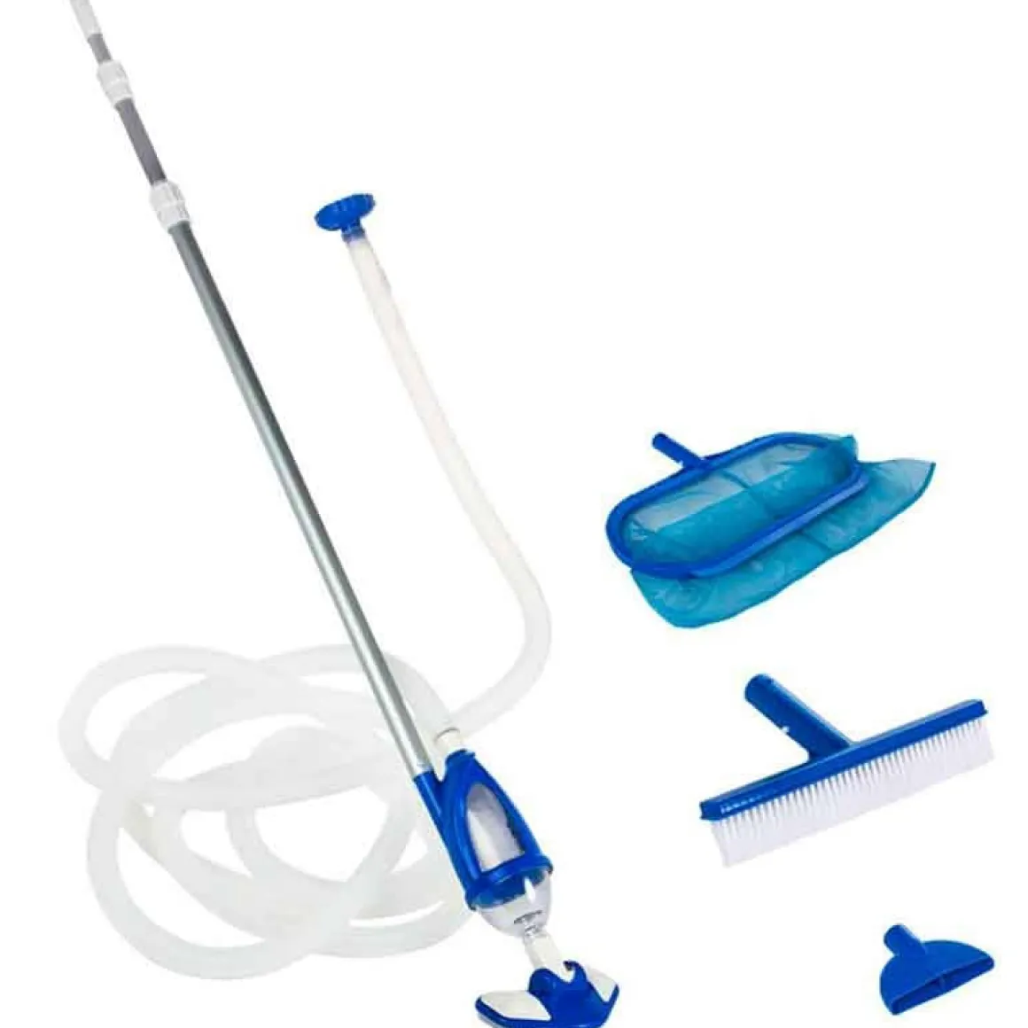 Kit de manteniemiento para piscina Deluxe Intex con mango telescópico