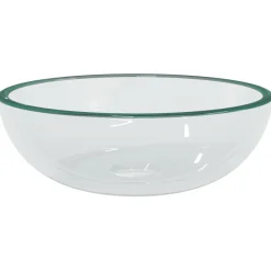 Lavabo Aquarium transparente Ø35x12 cm