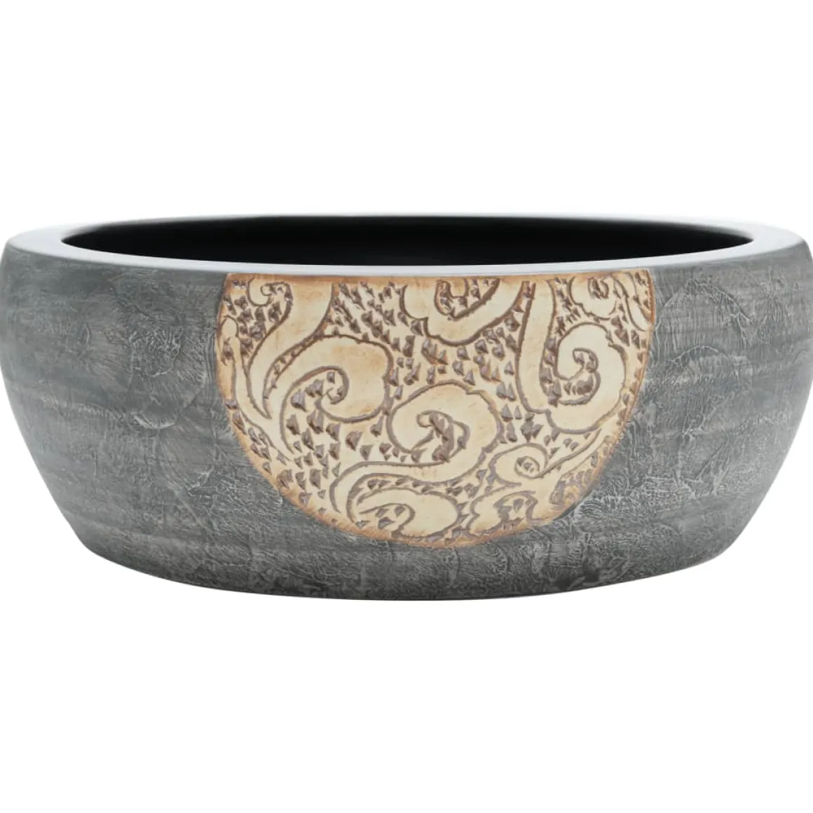 Lavabo sobre encimera Monnet cerámica Ø41x14 cm