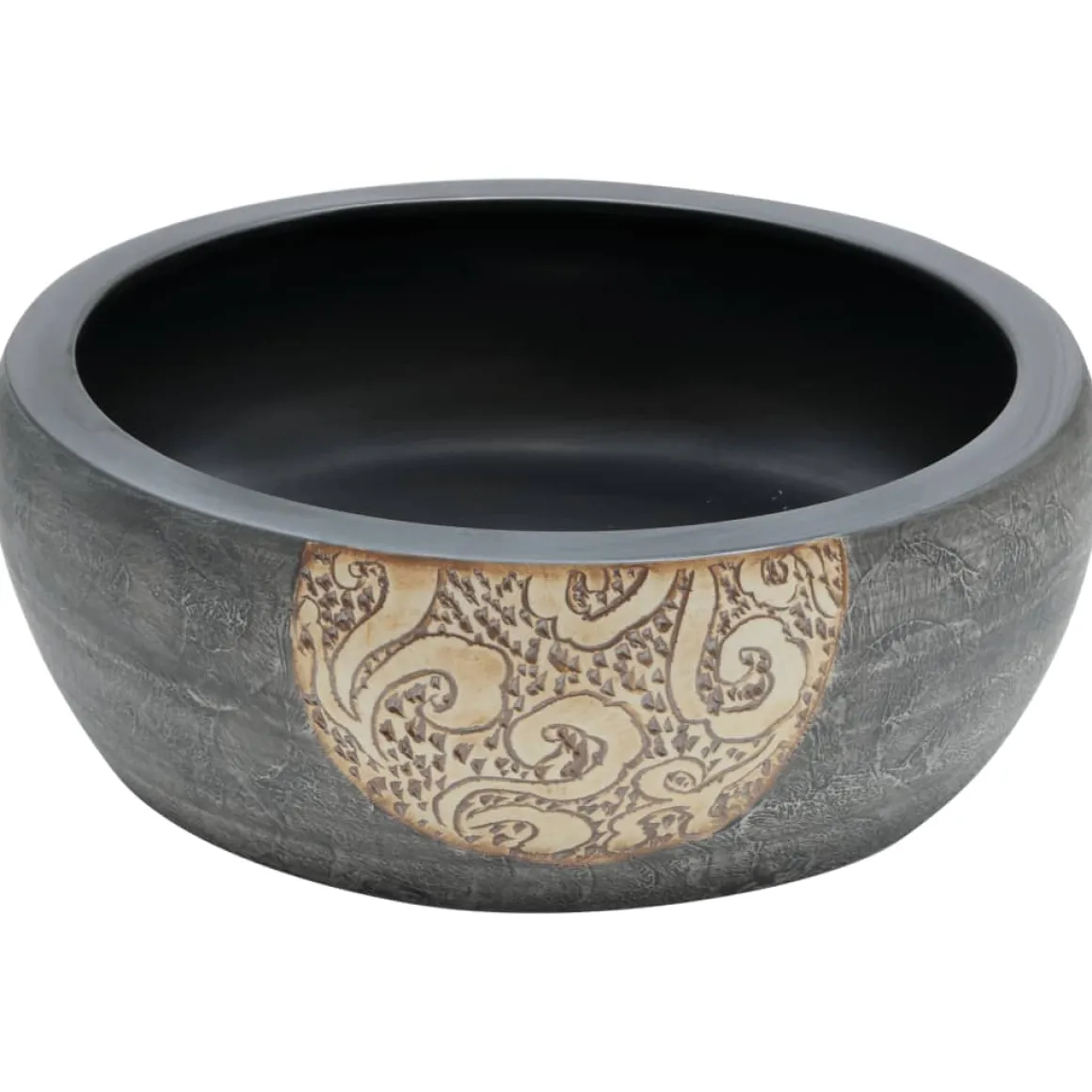 Lavabo sobre encimera Monnet cerámica Ø41x14 cm