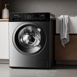 Lavadora carga frontal Aspes AL7202AIDVBX 7kg 1200 rpm 12 programas A inox 60 cm