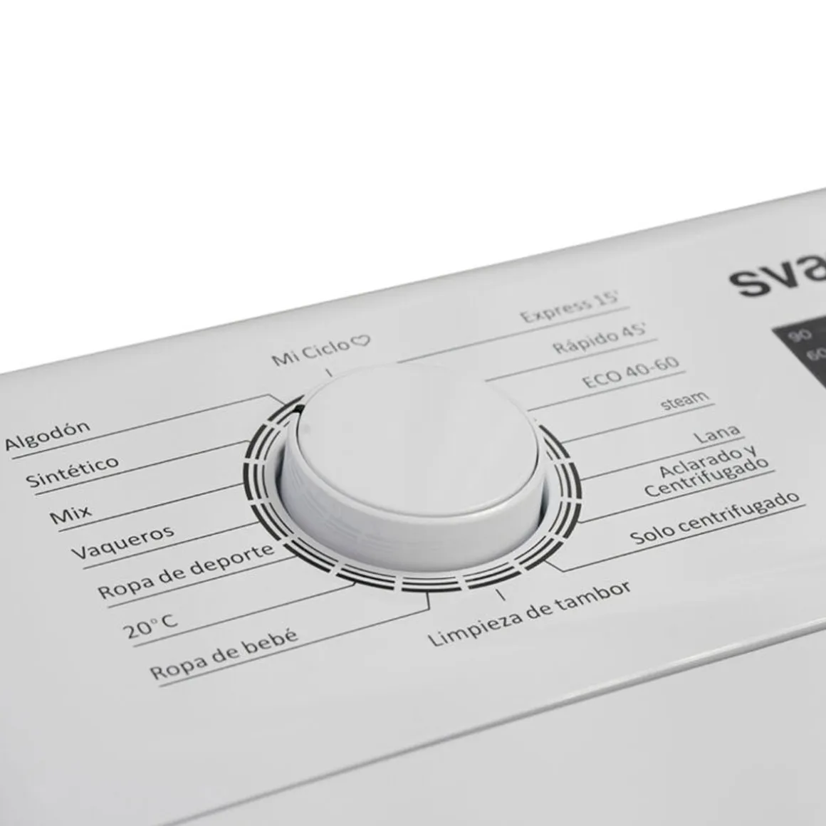 Lavadora de carga superior Svan SLCS8301AI 8kg 1300 rpm 16 programas A blanco 87,5 cm