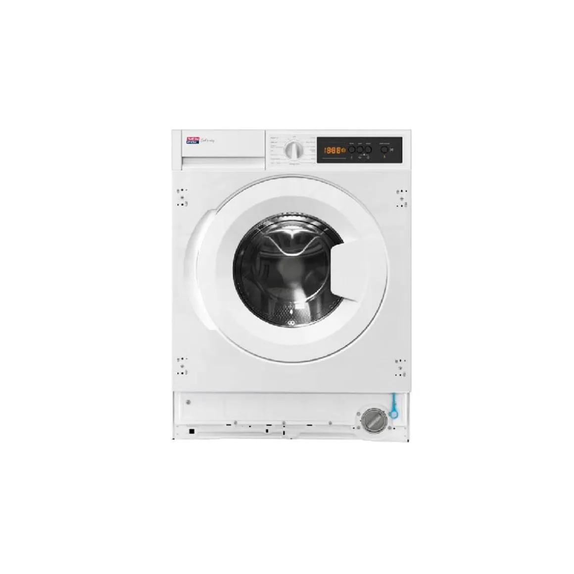 Lavadora integrable New Pol NWLIA812 8kg 1200 rpm 15 programas blanco 59,7 cm
