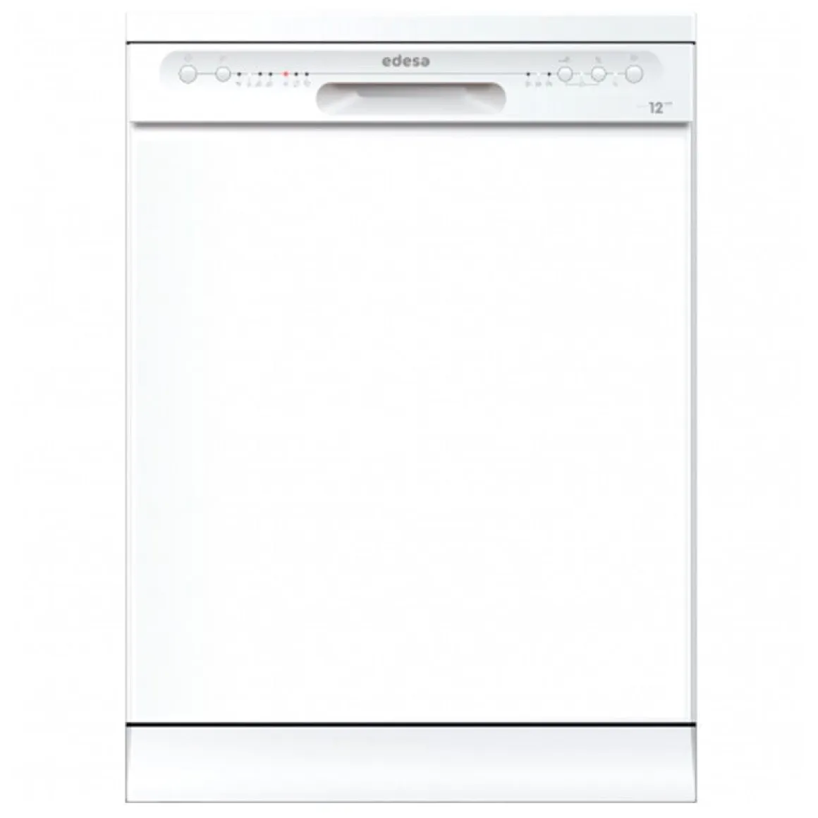Lavavajillas Edesa EDW-6120 WH 12 servicios 4 programas E blanco 60 cm