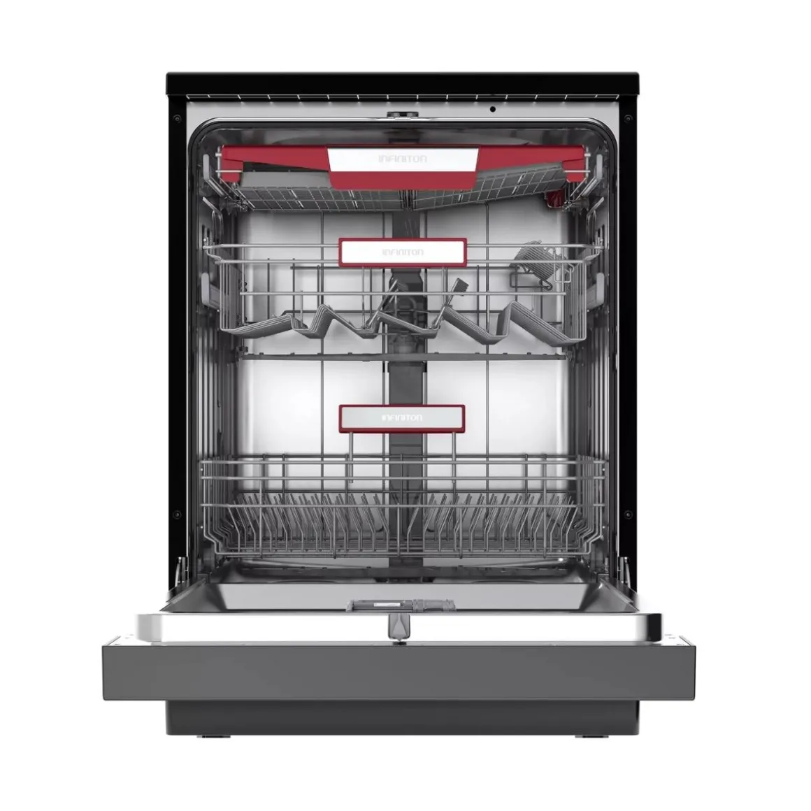Lavavajillas Infiniton DIW-6218DD3 14 servicios 8 programas D negro 60 cm