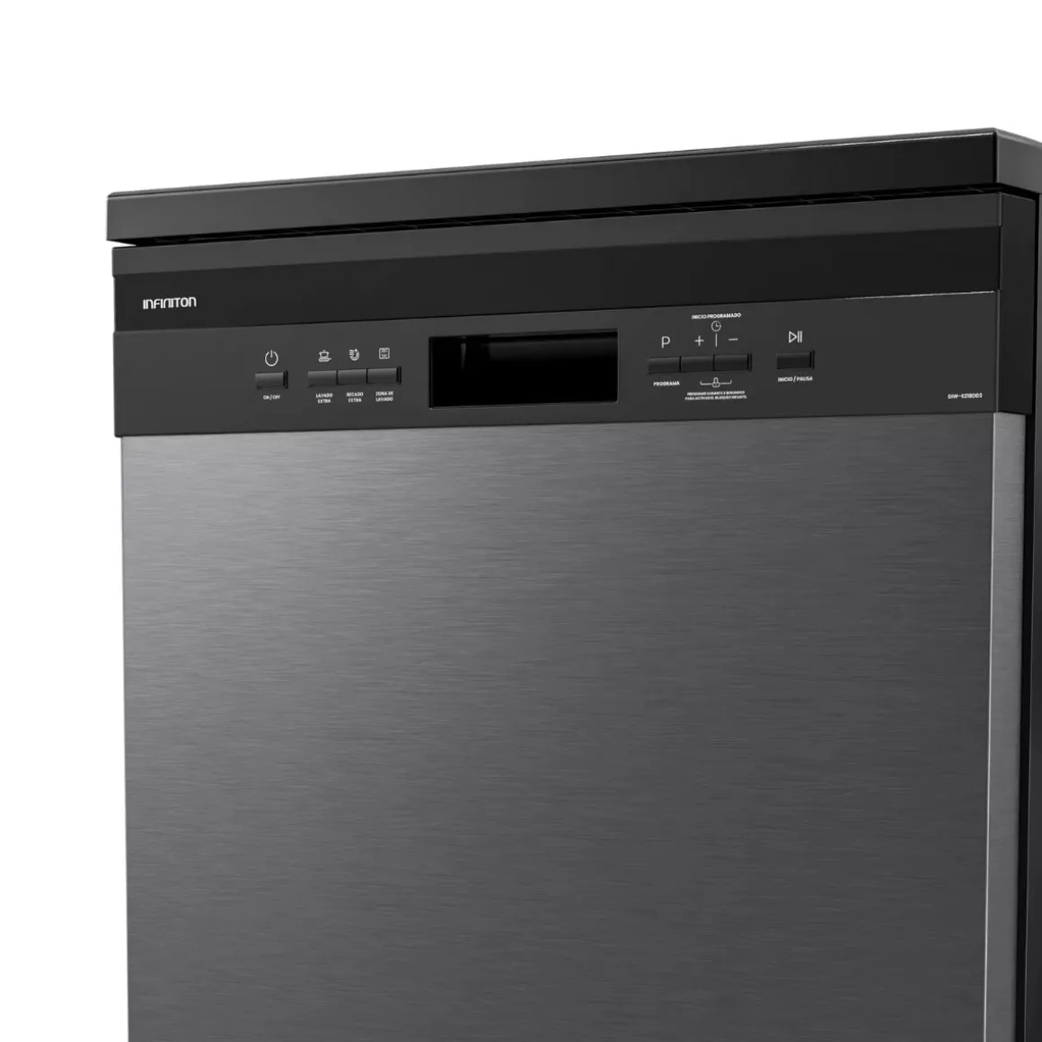 Lavavajillas Infiniton DIW-6218DD3 14 servicios 8 programas D negro 60 cm