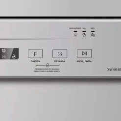 Lavavajillas Infiniton DIW-60.6S 12 servicios 7 programas E inox 59,8 cm