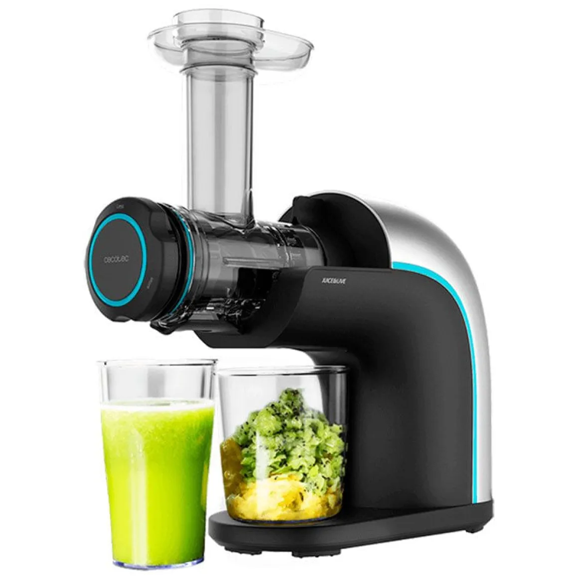 Licuadora de prensa fría Juice&Live 2000 EasyClean 150W 70 rpm 3 niveles negro