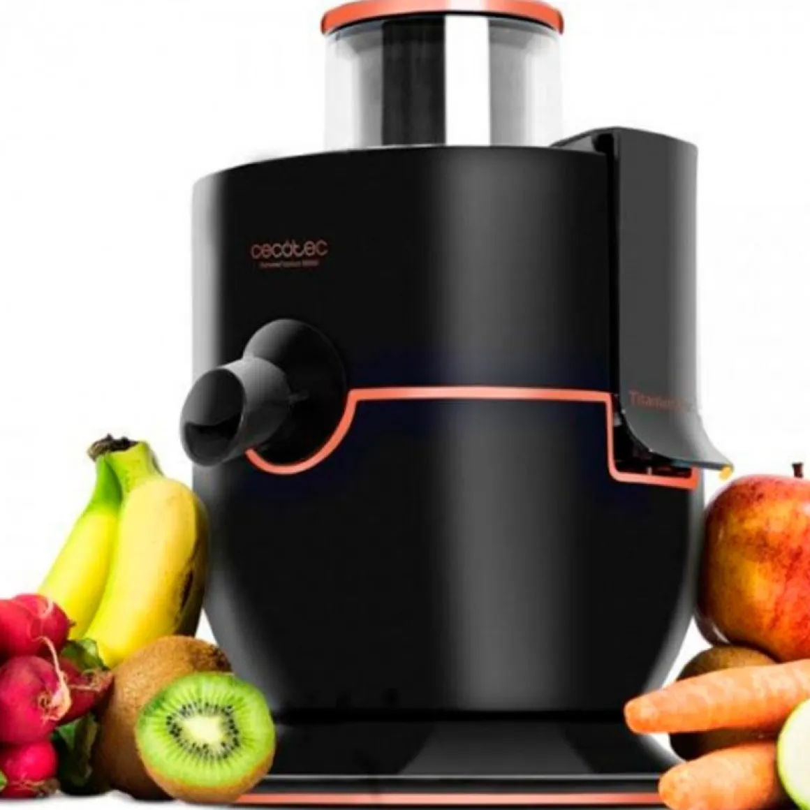 Licuadora Orbital Extreme Titanium 19000 Cecotec 1000W 19000 rpm 500ml