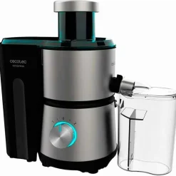 Licuadora orbital Juice&Fresh 400 Titan Black Cecotec 400W 2000 rpm 2 velocidades inox/negro