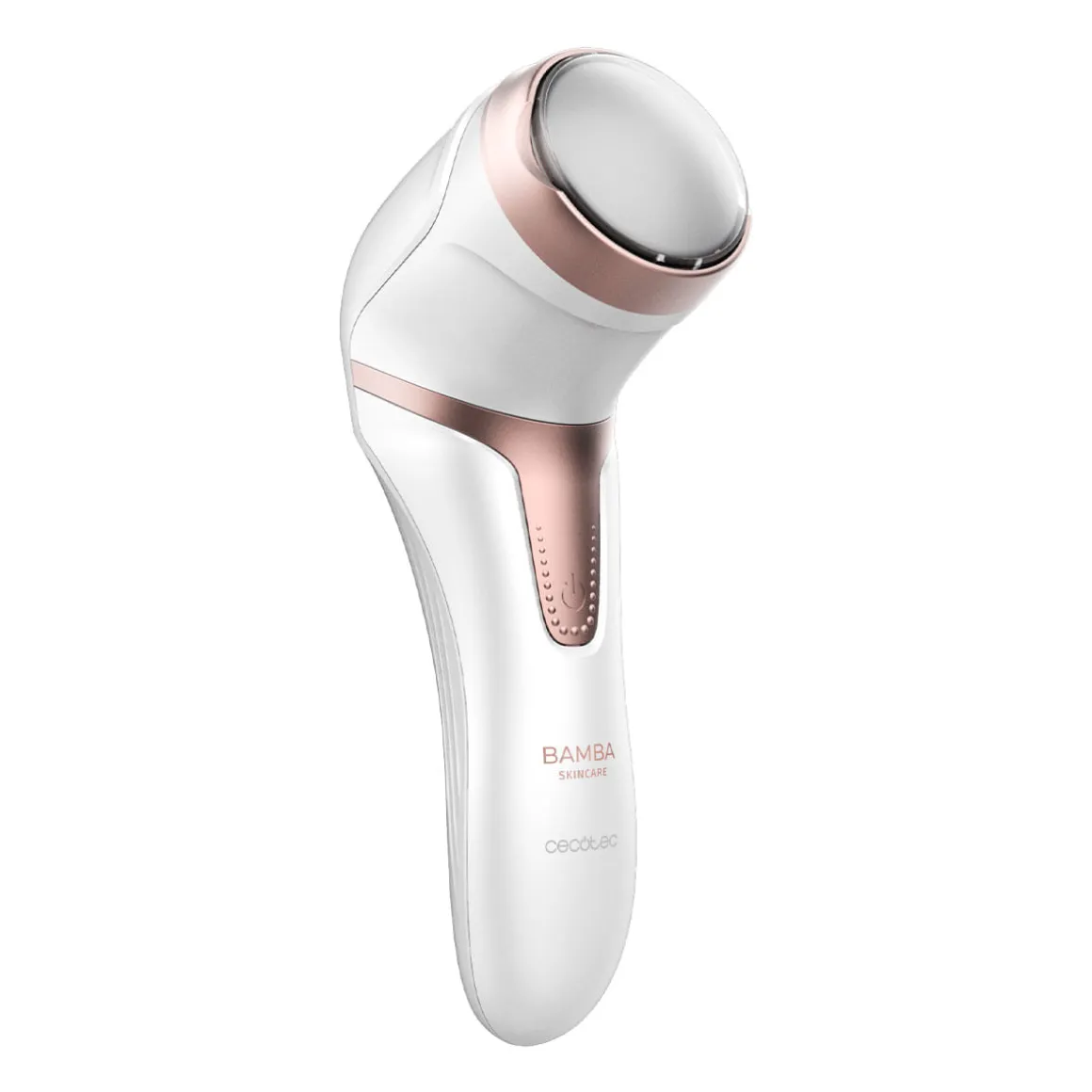 Lima eléctrica Cecotec Bamba SkinCare 3 discos intercambiables blanco/rosa
