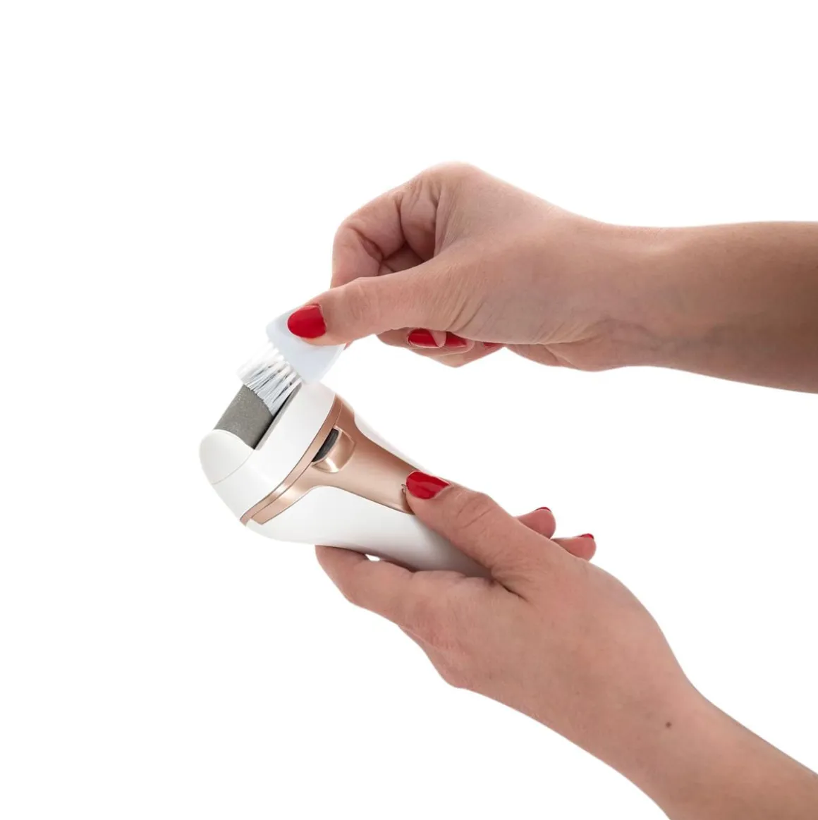 Lima eléctrica Gallery Dcook 3 rodillos 2 velocidades 1200 mah blanco