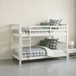 Litera Camila diseño independiente blanco 140x200x99 cm