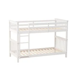 Litera Camila diseño independiente blanco 140x200x99 cm