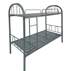 Litera Lazy 2 camas 90x190 cm + 1 escalera gris