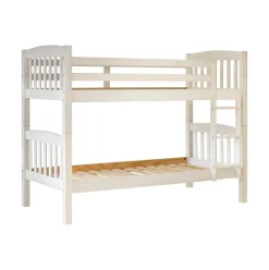 Litera Mango somieres incluidos madera maciza natural 156x205x100 cm
