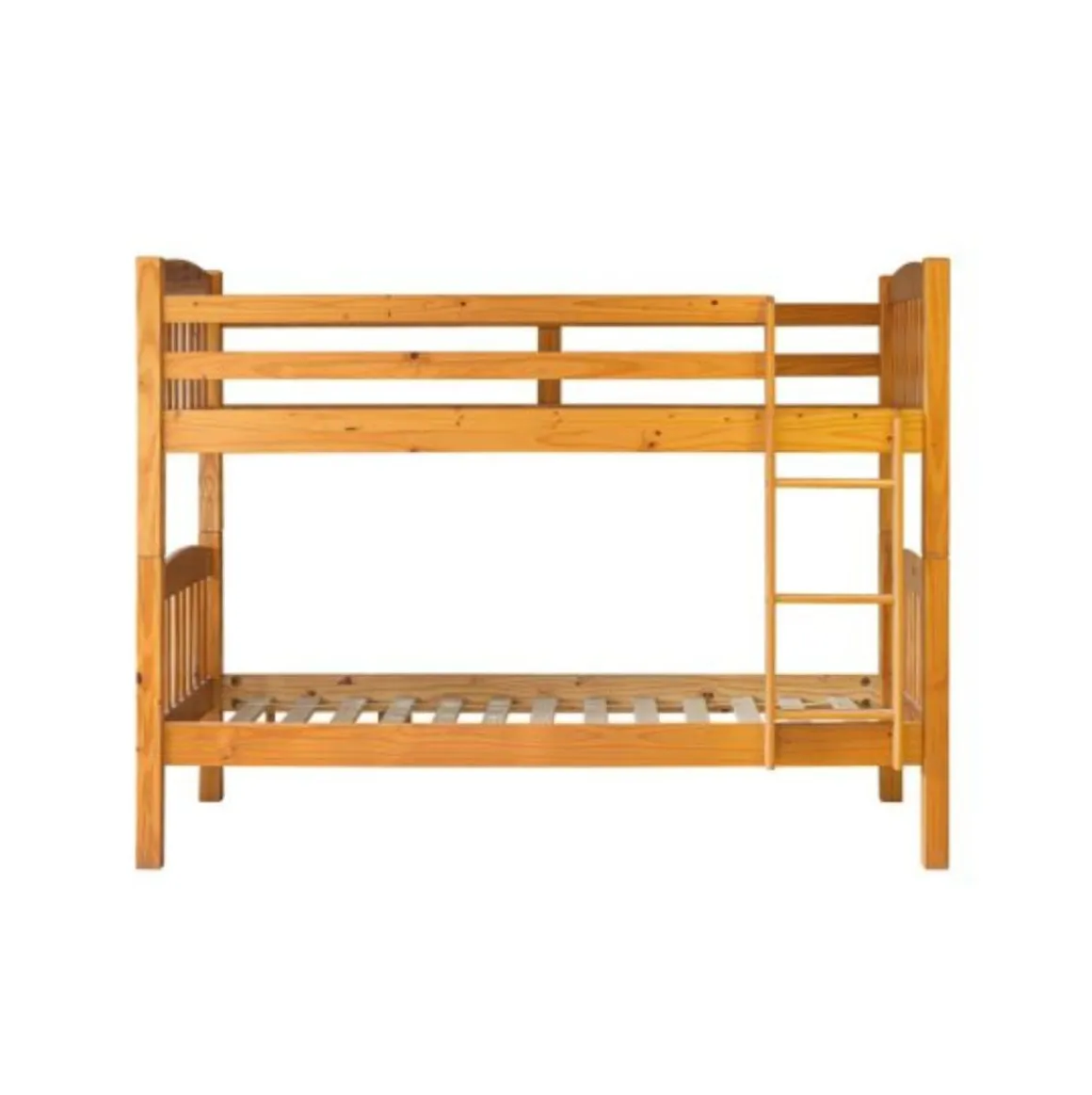 Litera Moon somieres incluidos madera maciza natural 156x205x100 cm