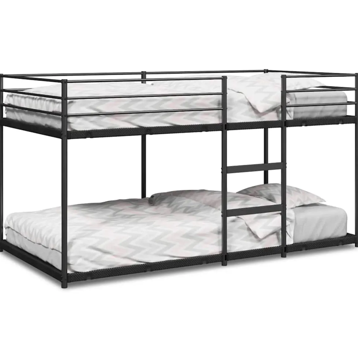 Litera Red estructura de acero negro 111x195x79,5 cm