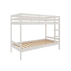 Litera River con somier blanco 153x190x101 cm