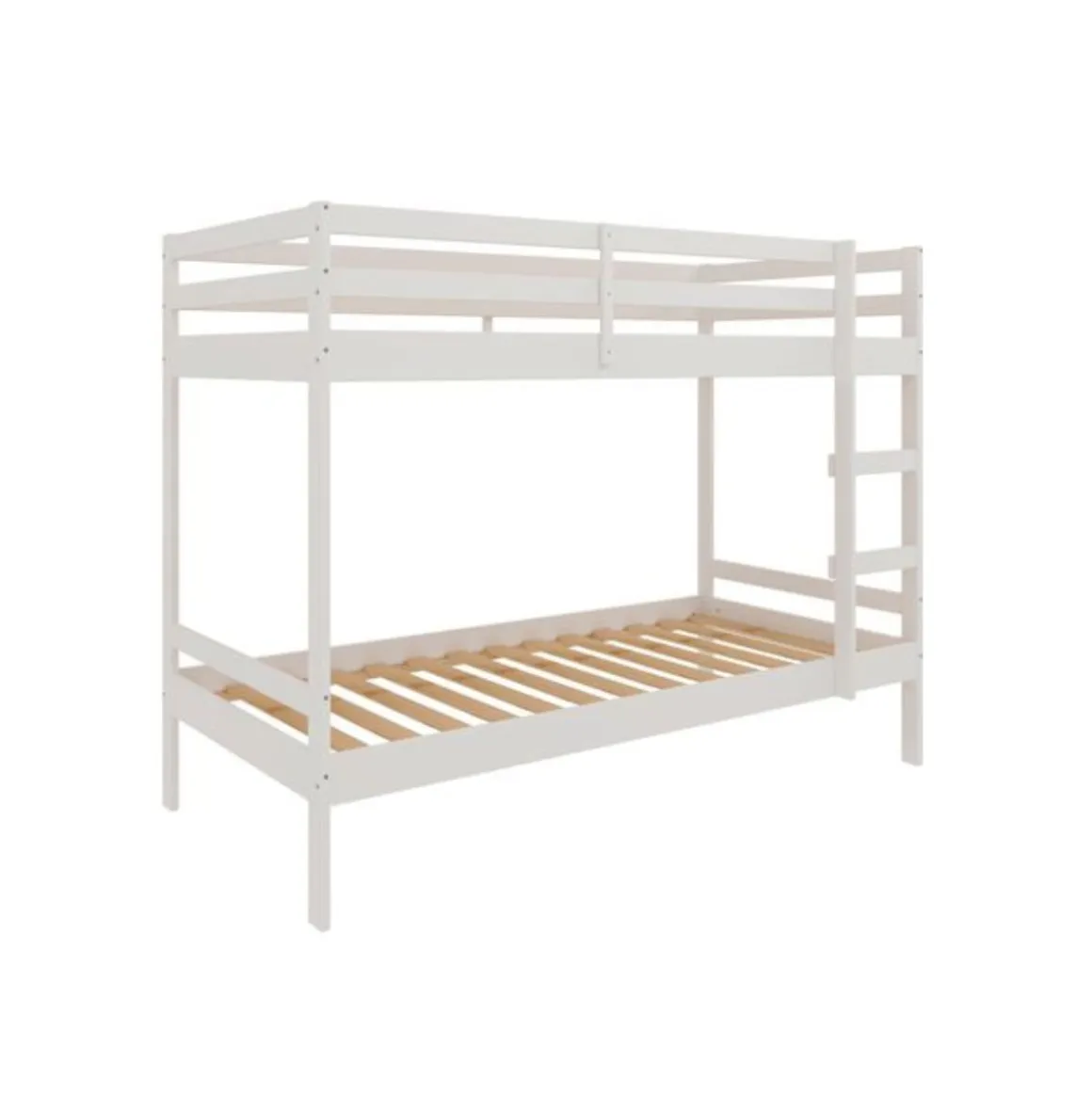 Litera River con somier blanco 153x190x101 cm
