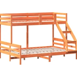 Litera Sorte 2 camas madera maciza 80x200/140x200 cm
