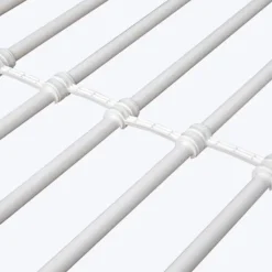 Litera Sun estructura metálica blanco 161x204x95 cm