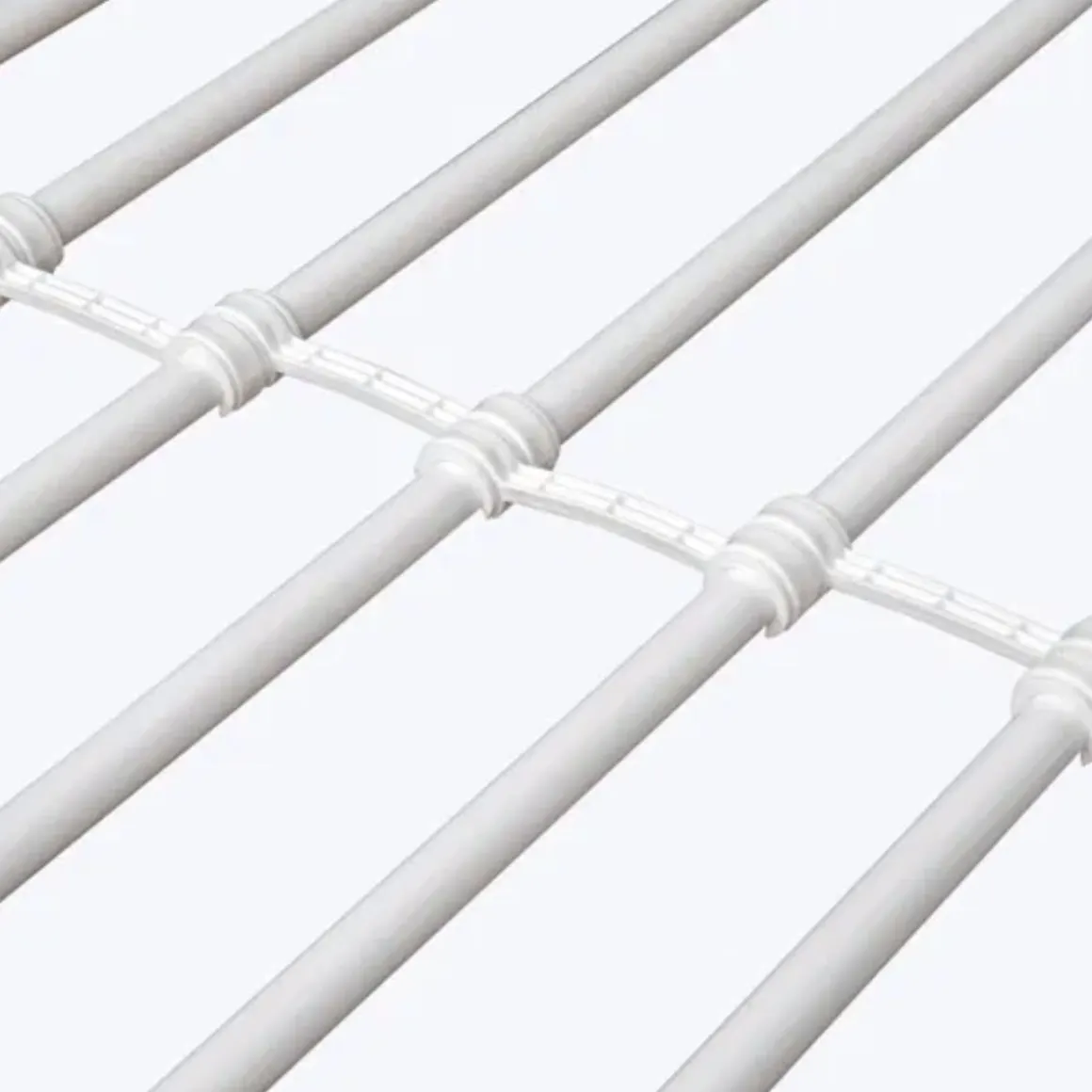 Litera Sun estructura metálica blanco 161x204x95 cm