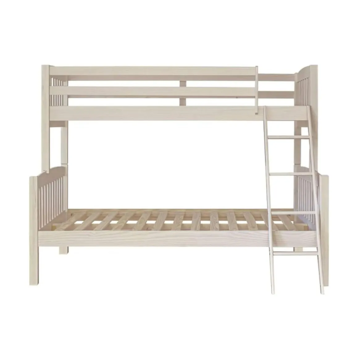Litera Twink somieres incluidos madera de pino natural 156x205x151 cm