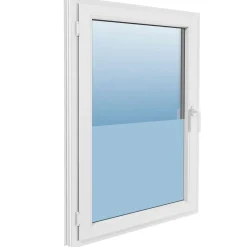 Lámina adhesiva translúcida para ventanas esmerilado opalino 400x500 cm