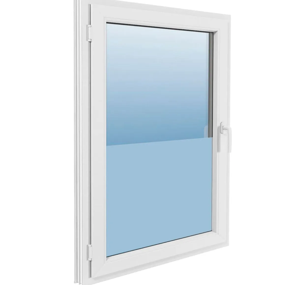 Lámina adhesiva translúcida para ventanas esmerilado opalino 400x500 cm