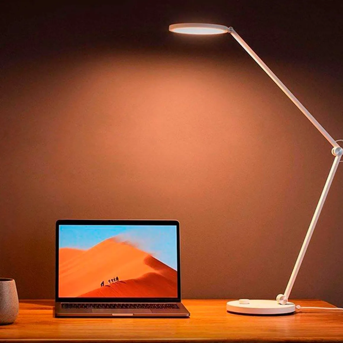Lámpara de escritorio inteligente Mi Smart LED Desk Lamp Pro wifi/app blanco