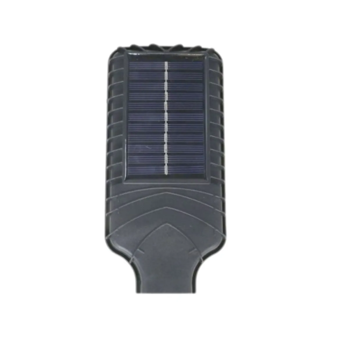 Lámpara de exterior 108 LED sensor de movimiento negro 6,3x8,5x21,5 cm