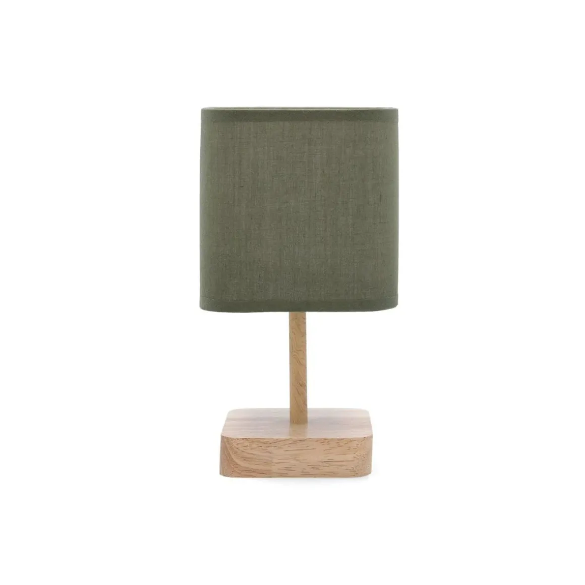 Lámpara de mesa Nora Vinthera natural/verde 23x13 cm